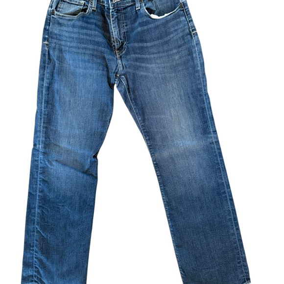 Buckle Bootcut Jeans in Denim Blue - Picture 2 of 3